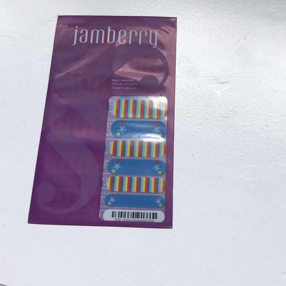 Autism Awareness Jamberry nail sheet
